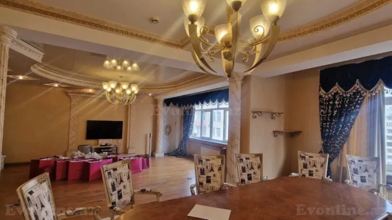 6 otaqlı Mənzil 1080 m² Nəsimi r. Satılır