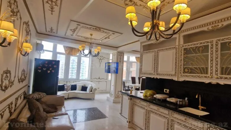 Satılır 6 otaqlı Mənzil Yeni tikili 1080 m² Nəsimi r. - şəkil 3