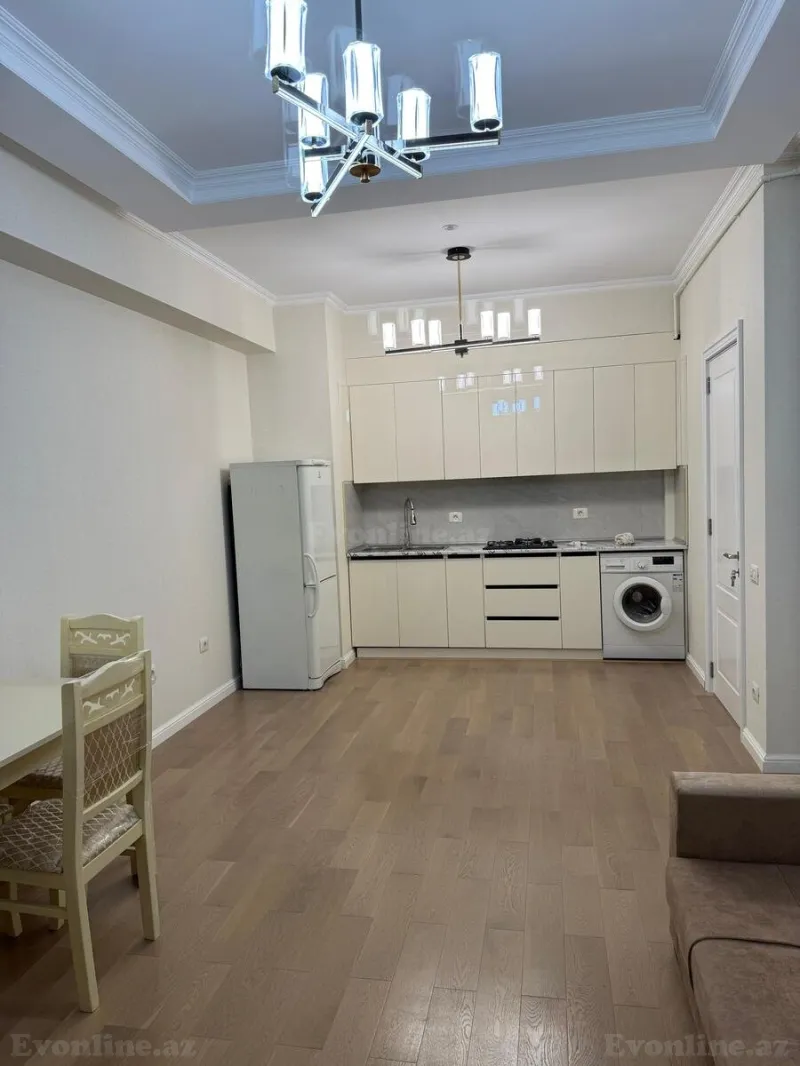 Kirayə verilir 2 otaqlı Mənzil Yeni tikili 50 m² Yasamal r. - şəkil 2