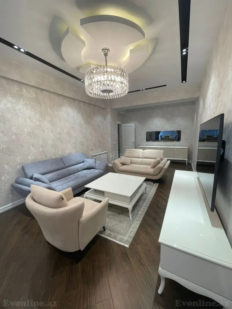 Satılır 3 otaqlı Mənzil Yeni tikili 130 m² Nərimanov r. - şəkil 4