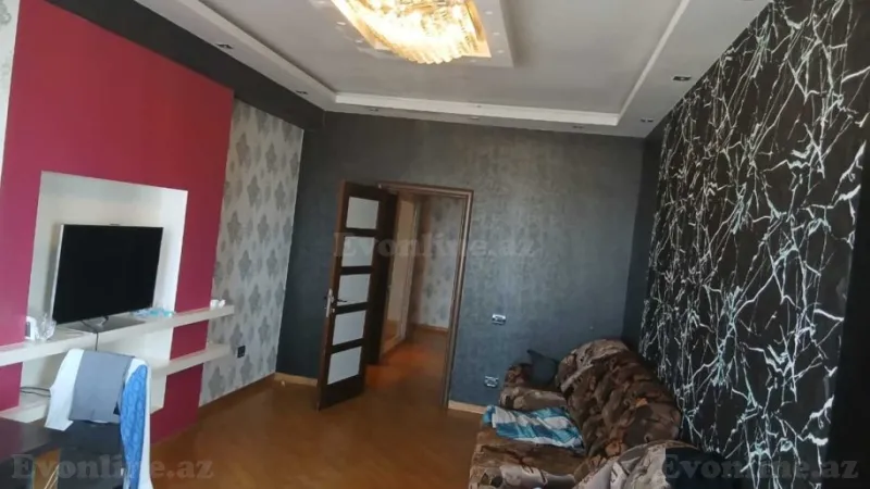 Kirayə verilir 3 otaqlı Mənzil Yeni tikili 95 m² Nizami r. - şəkil 3