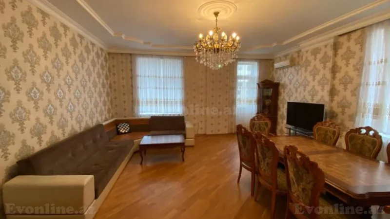 Kirayə verilir 3 otaqlı Mənzil Yeni tikili 130 m² Yasamal - şəkil 2