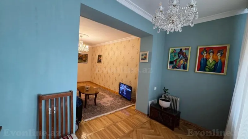 Satılır 4 otaqlı Mənzil Köhnə tikili 100 m² Yasamal - şəkil 15