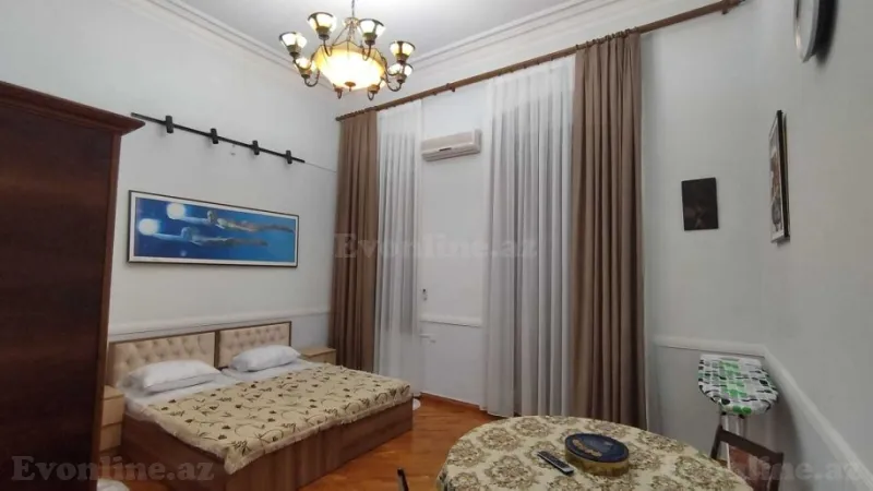 Kirayə verilir 2 otaqlı Mənzil Köhnə tikili 50 m² Nizami m. - şəkil 15