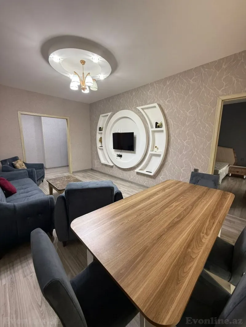 Kirayə verilir 3 otaqlı Mənzil Yeni tikili 106 m² 8 Noyabr m. - şəkil 19