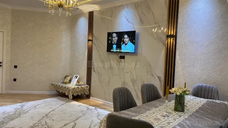 Kirayə verilir 3 otaqlı Mənzil Yeni tikili 90 m² Yeni Yasamal