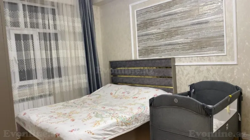 Kirayə verilir 3 otaqlı Mənzil Yeni tikili 90 m² Yeni Yasamal - şəkil 9