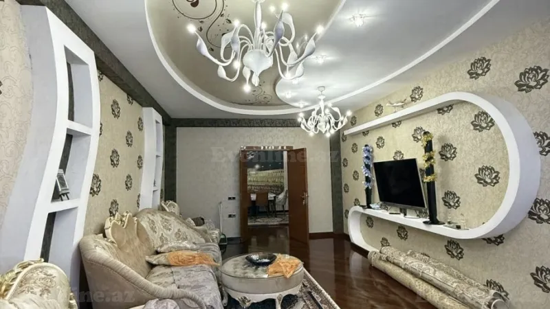 Kirayə verilir 3 otaqlı Mənzil Yeni tikili 140 m² Nizami r. - şəkil 2