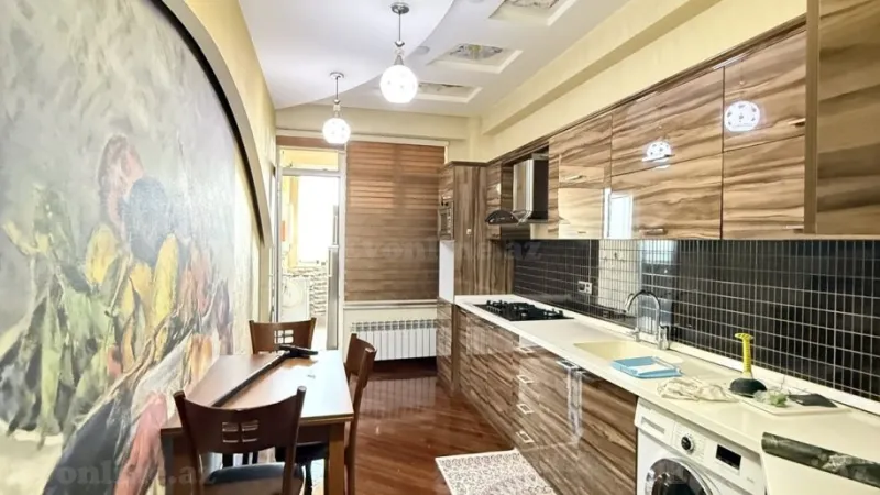 Kirayə verilir 3 otaqlı Mənzil Yeni tikili 140 m² Nizami r. - şəkil 9