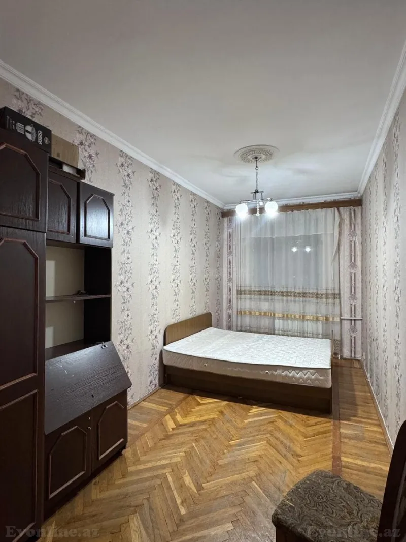 Kirayə verilir 2 otaqlı Mənzil Köhnə tikili 50 m² Nəsimi m. - şəkil 3