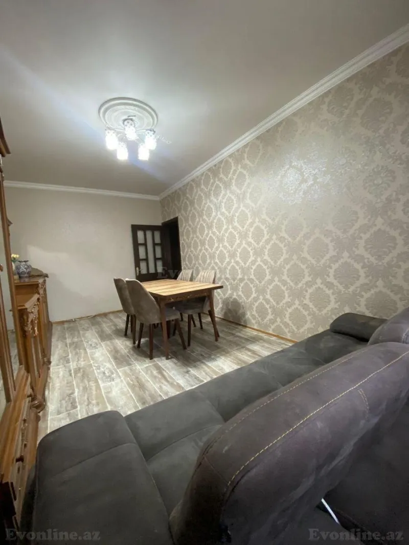 Kirayə verilir 2 otaqlı Mənzil Köhnə tikili 70 m² 9-cu mikrorayon - şəkil 5