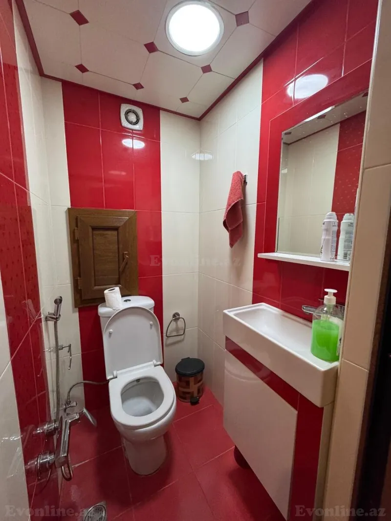 Kirayə verilir 3 otaqlı Mənzil Köhnə tikili 80 m² Yasamal - şəkil 3