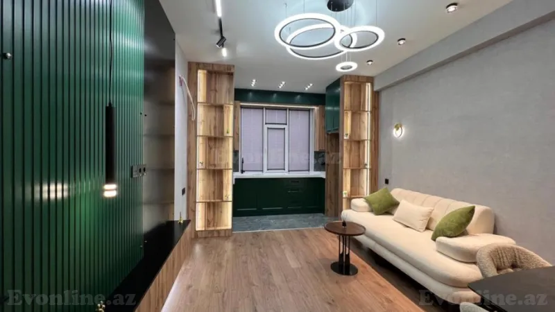 Satılır 2 otaqlı Mənzil Yeni tikili 52 m² Həzi Aslanov m. - şəkil 2