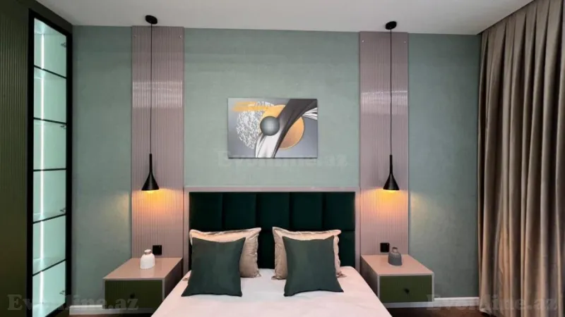 Satılır 2 otaqlı Mənzil Yeni tikili 52 m² Həzi Aslanov m. - şəkil 13