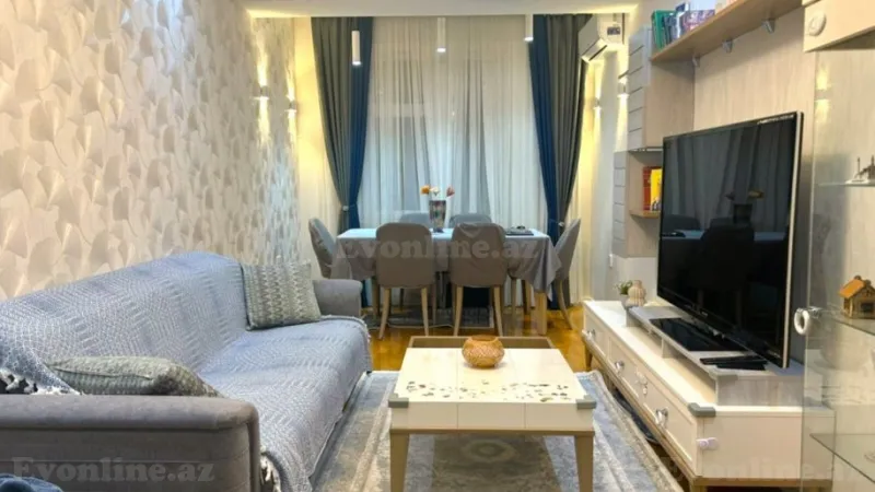 Satılır 3 otaqlı Mənzil Yeni tikili 80 m² Həzi Aslanov m. - şəkil 3