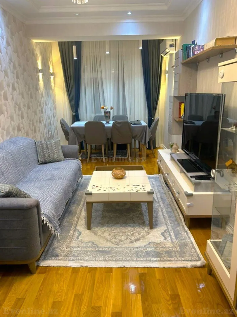 Satılır 3 otaqlı Mənzil Yeni tikili 80 m² Həzi Aslanov m. - şəkil 4
