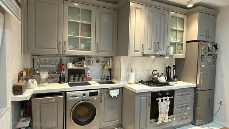 Satılır 3 otaqlı Mənzil Yeni tikili 80 m² Həzi Aslanov m. - şəkil 12