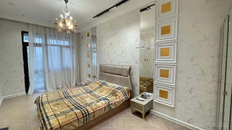 Satılır 3 otaqlı Mənzil Yeni tikili 80 m² Həzi Aslanov m. - şəkil 2