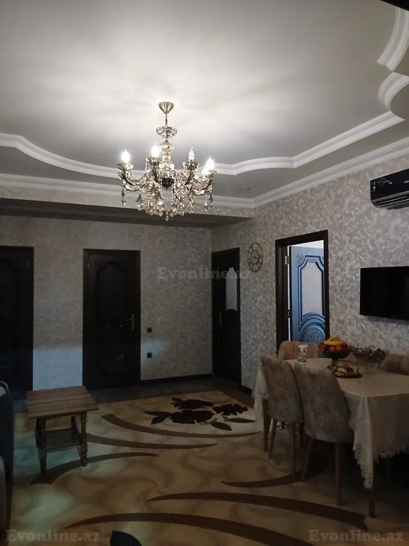 Satılır 3 otaqlı Mənzil Yeni tikili 125.6 m² Həzi Aslanov