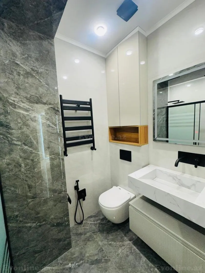 Satılır 2 otaqlı Mənzil Yeni tikili 77 m² Qara Qarayev m. - şəkil 13