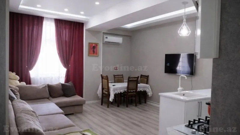 Satılır 3 otaqlı Mənzil Yeni tikili 103 m² Nəsimi r. - şəkil 2