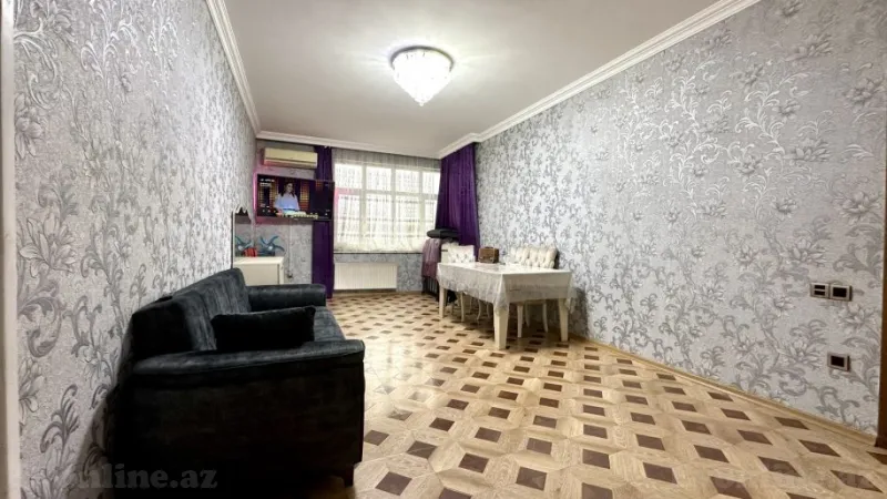 Satılır 2 otaqlı Mənzil Yeni tikili 90 m² Neftçilər m. - şəkil 3