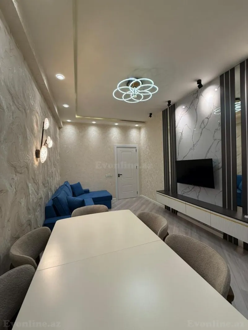 Satılır 2 otaqlı Mənzil Yeni tikili 55 m² Həzi Aslanov m. - şəkil 3