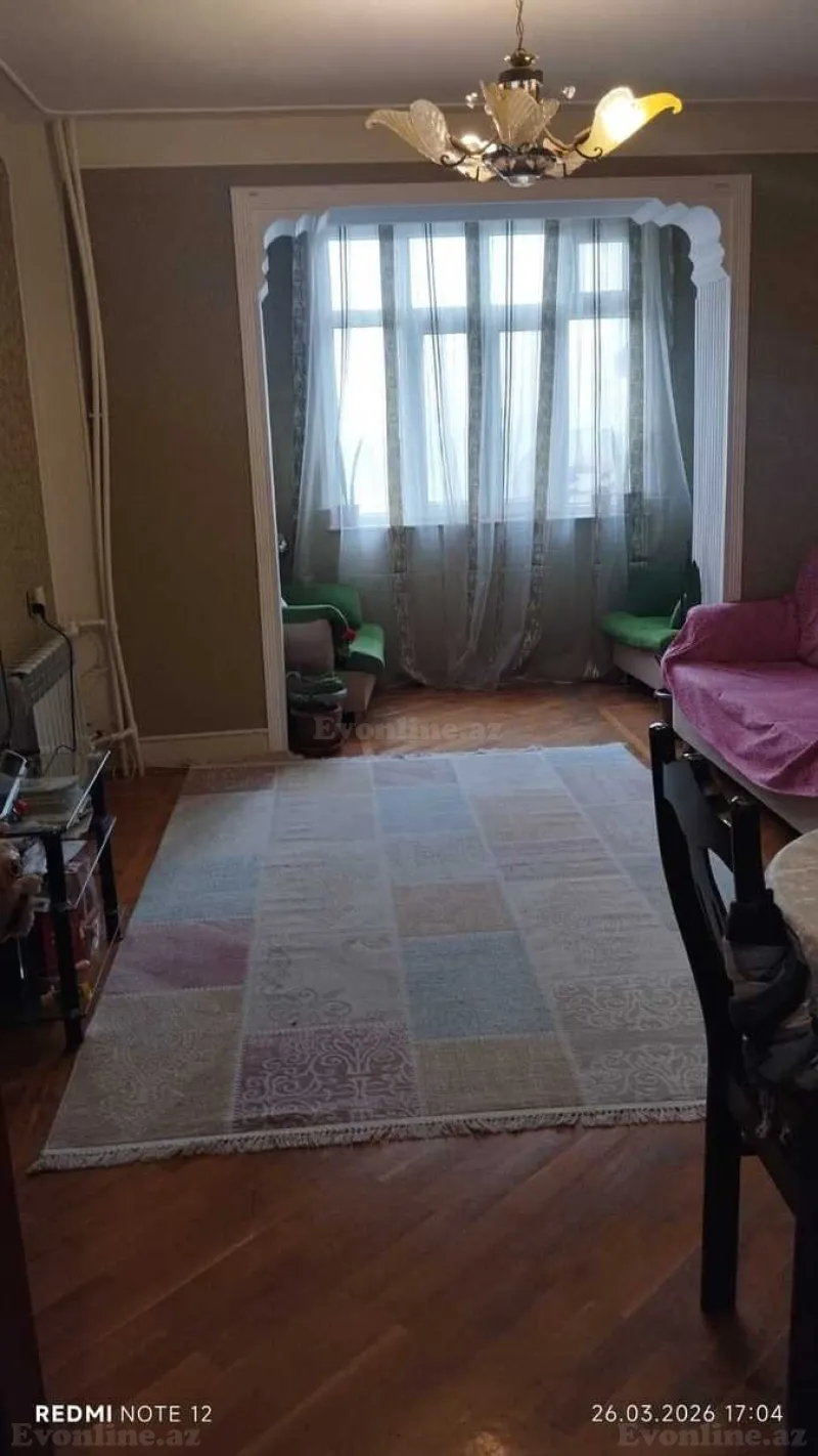 Satılır 2 otaqlı Mənzil Köhnə tikili 65 m² Hövsan