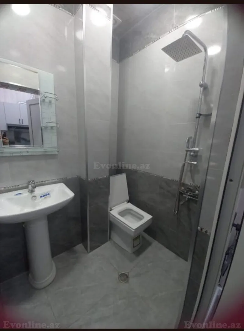 Kirayə verilir 2 otaqlı Mənzil Yeni tikili 44 m² Xırdalan - şəkil 6