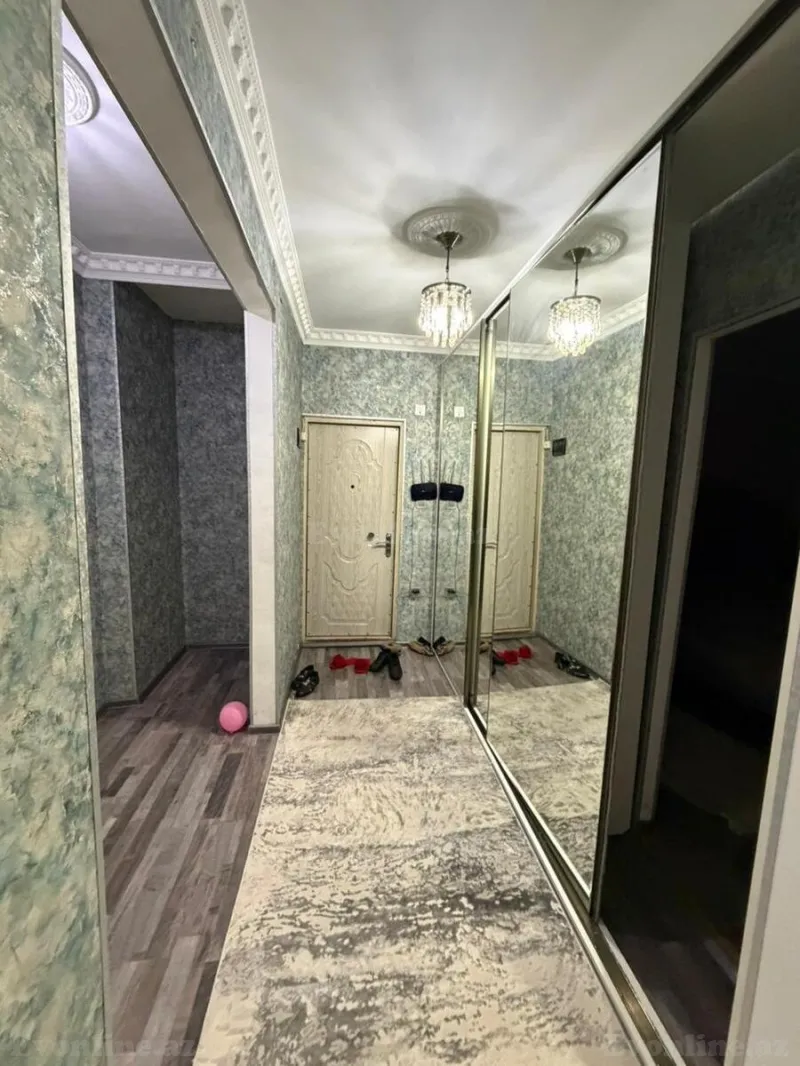 Satılır 3 otaqlı Mənzil Köhnə tikili 95 m² Memar Əcəmi m. - şəkil 2