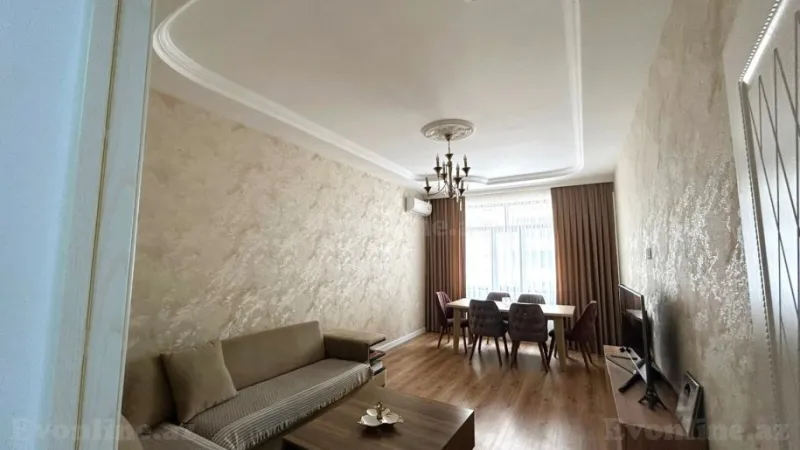 Satılır 2 otaqlı Mənzil Yeni tikili 90 m² Həzi Aslanov m. - şəkil 2