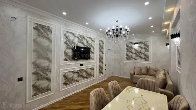 Satılır 3 otaqlı Mənzil Yeni tikili 75 m² İnşaatçılar m. - şəkil 3