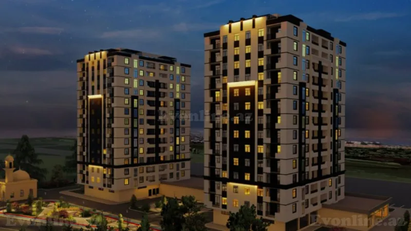 Satılır 2 otaqlı Mənzil Yeni tikili 57.7 m² Abşeron r. - şəkil 3