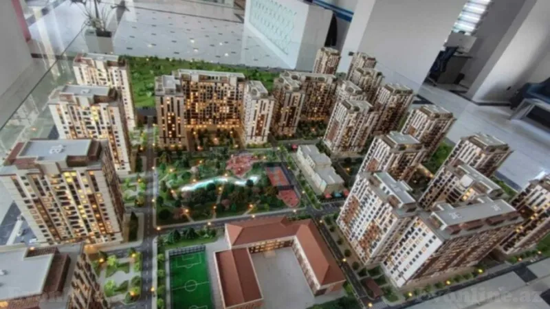Satılır 2 otaqlı Mənzil Yeni tikili 57.7 m² Abşeron r. - şəkil 4