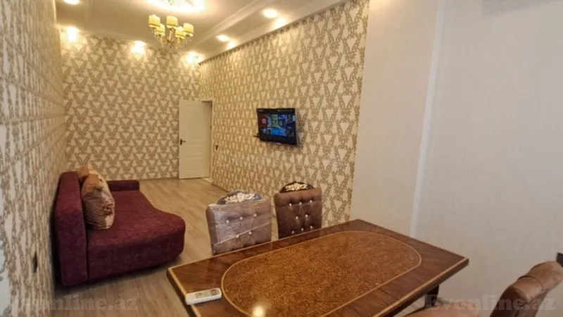 Kirayə verilir 2 otaqlı Mənzil Yeni tikili 52 m² Abşeron r. - şəkil 2