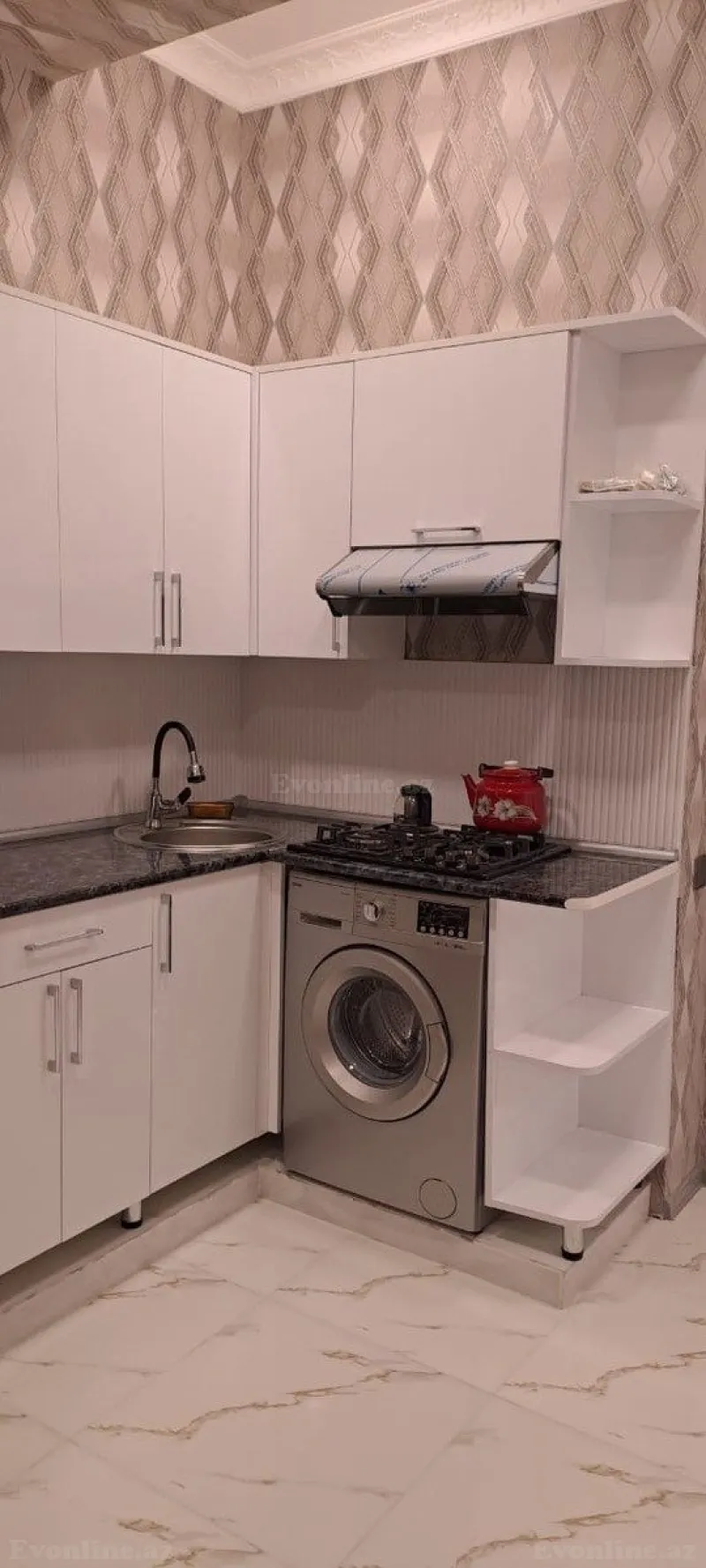 Kirayə verilir 2 otaqlı Mənzil Yeni tikili 52 m² Abşeron r. - şəkil 3