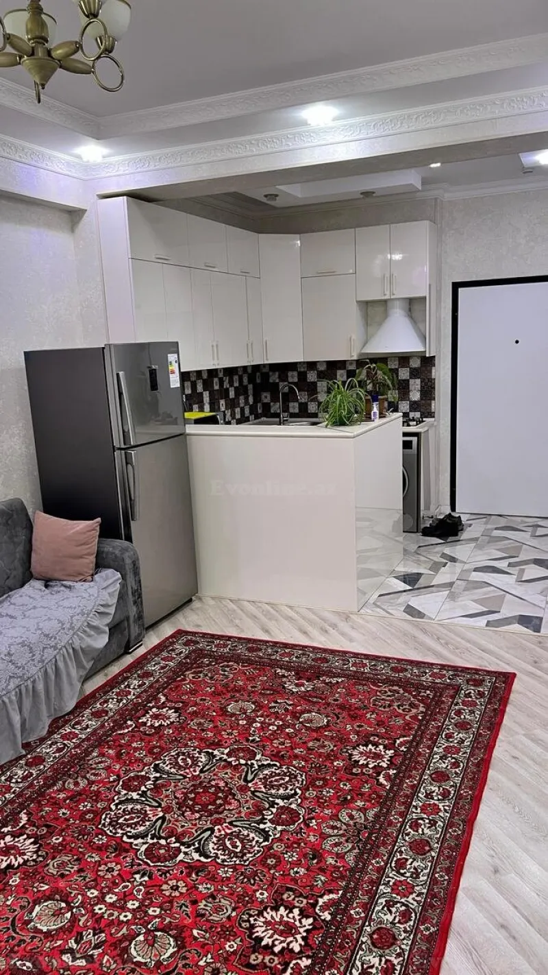 Kirayə verilir 3 otaqlı Mənzil Yeni tikili 63 m² Səbail r. - şəkil 2