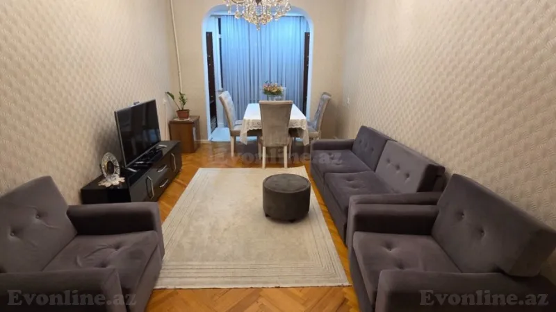 Satılır 3 otaqlı Mənzil Köhnə tikili 90 m² 8-ci mikrorayon - şəkil 2