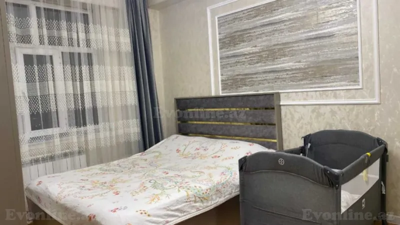 Kirayə verilir 3 otaqlı Mənzil Yeni tikili 90 m² Yasamal - şəkil 14