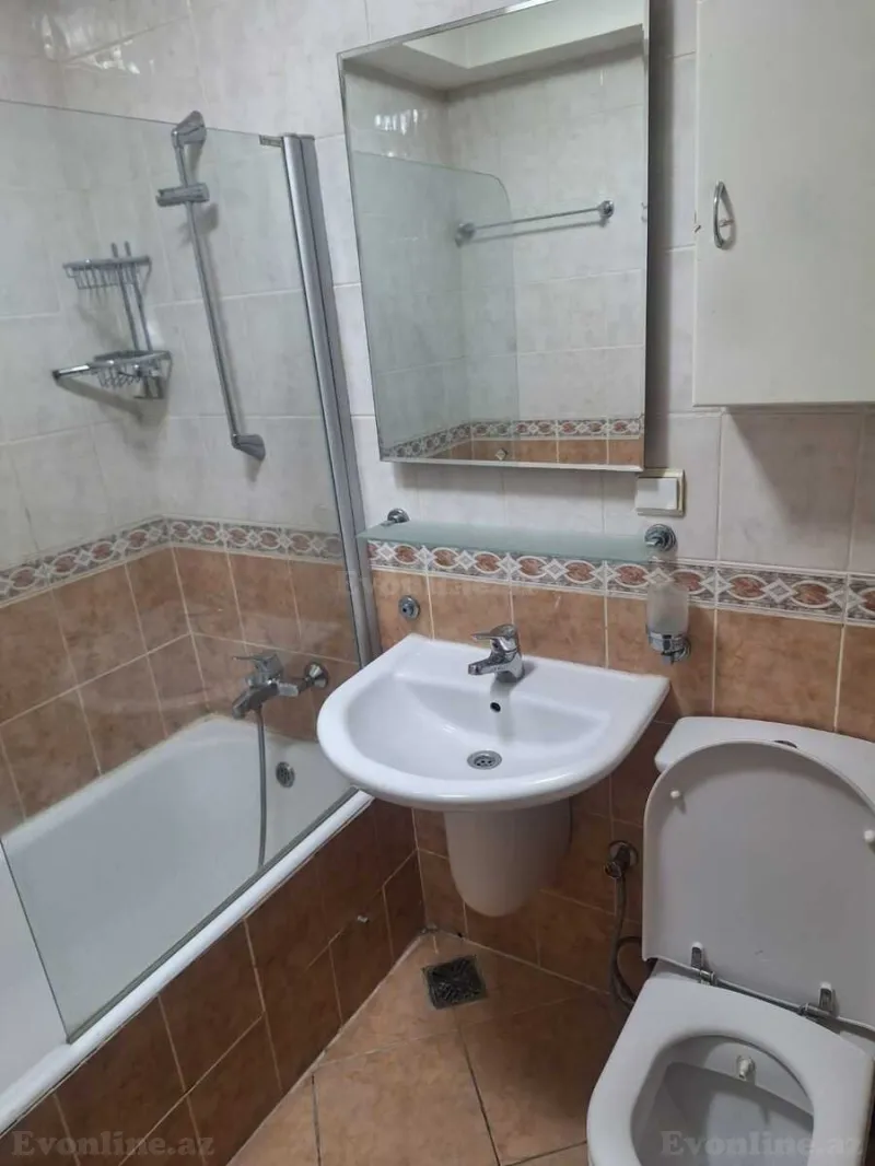 Kirayə verilir 3 otaqlı Mənzil Yeni tikili 125 m² Yasamal - şəkil 5