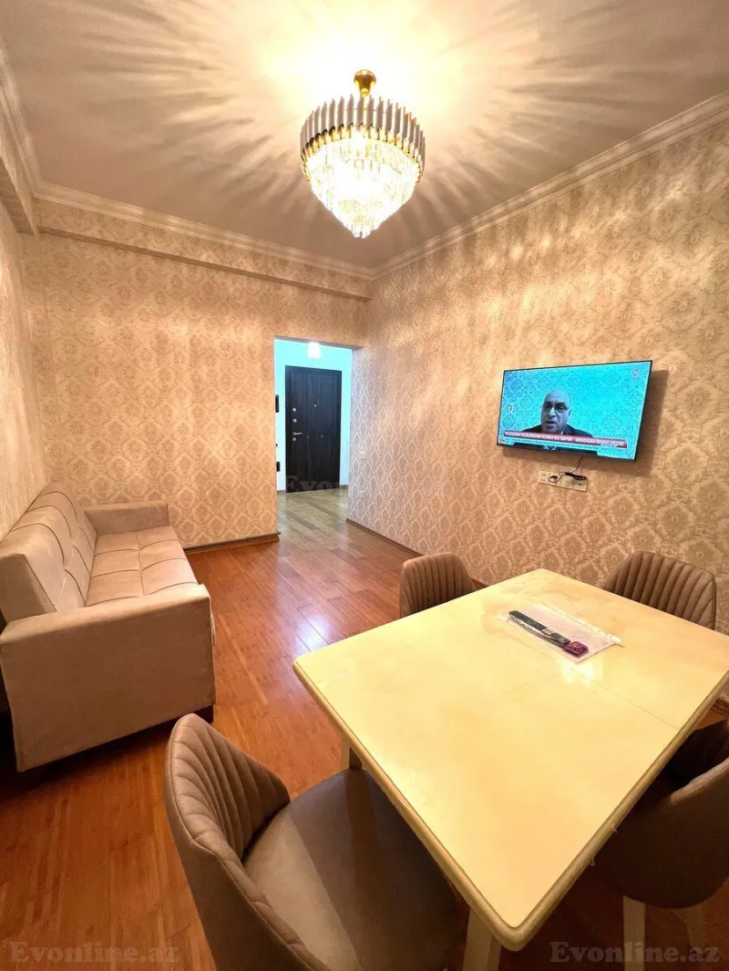 Kirayə verilir 2 otaqlı Mənzil Yeni tikili 55 m² Yasamal - şəkil 2