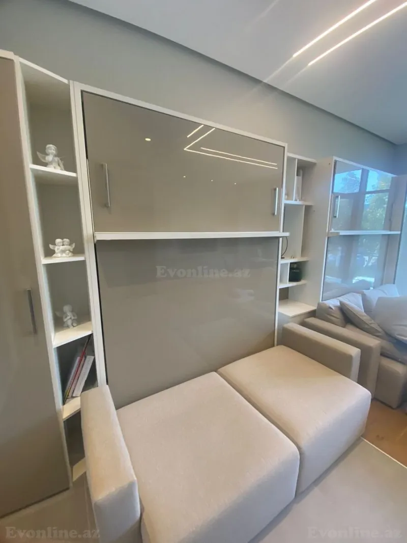 Satılır 1 otaqlı Mənzil Yeni tikili 45.3 m² Sabunçu r. - şəkil 5