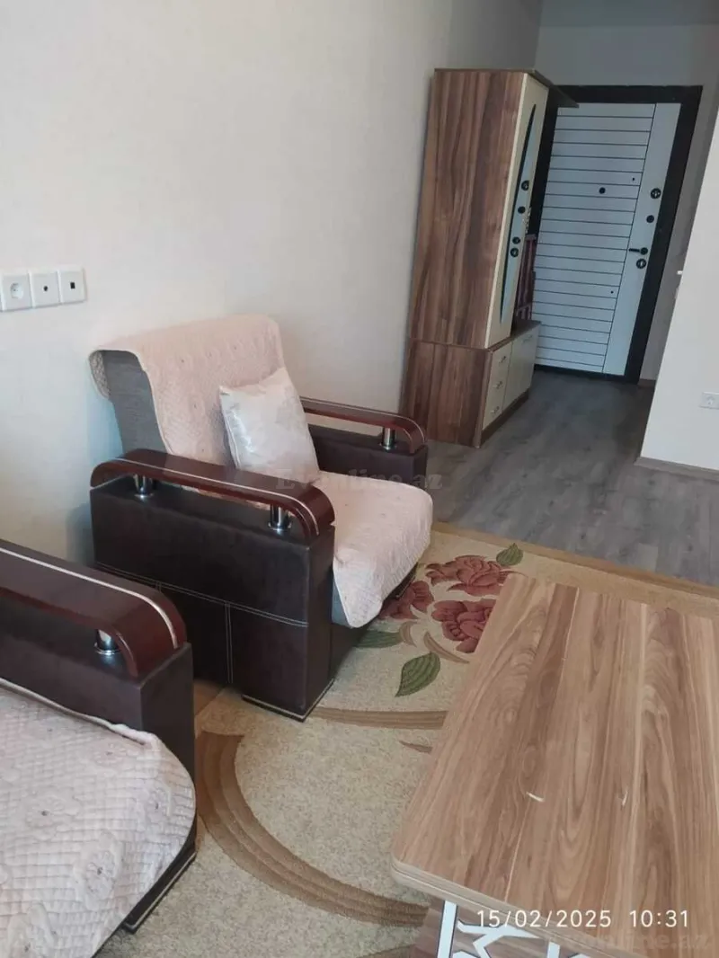 Kirayə verilir 1 otaqlı Mənzil Yeni tikili 30 m² 20 Yanvar m. - şəkil 3