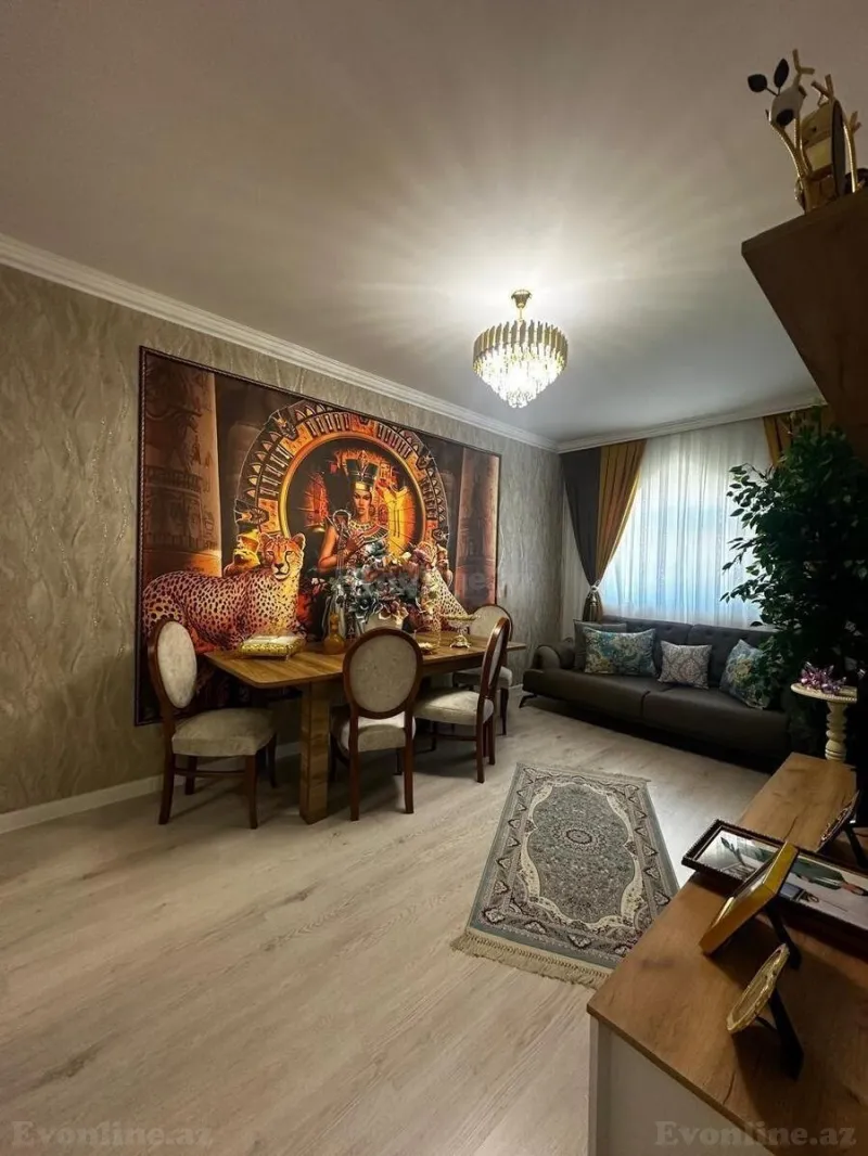 Kirayə verilir 1 otaqlı Mənzil Yeni tikili 44 m² Masazır - şəkil 4