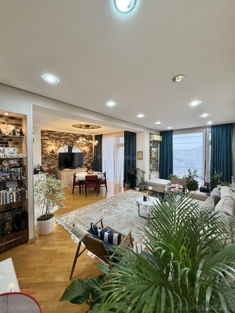 Satılır 2 otaqlı Mənzil Yeni tikili 90 m² Nəriman Nərimanov m. - şəkil 2