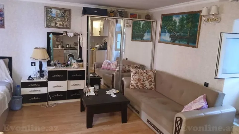 Kirayə verilir 1 otaqlı Mənzil Köhnə tikili 26 m² Sahil m. - şəkil 3