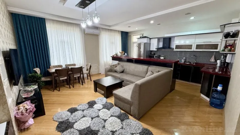 Satılır 3 otaqlı Mənzil Yeni tikili 98 m² 6-cı mikrorayon - şəkil 2