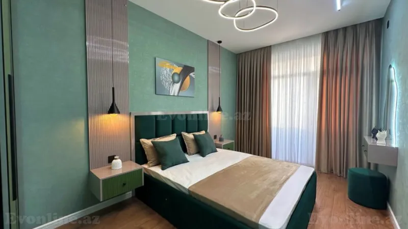 Satılır 2 otaqlı Mənzil Yeni tikili 51.5 m² Həzi Aslanov m. - şəkil 2