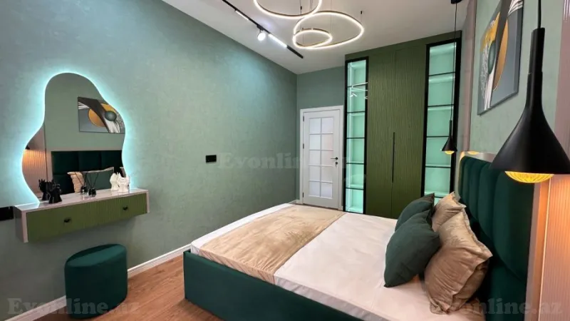 Satılır 2 otaqlı Mənzil Yeni tikili 51.5 m² Həzi Aslanov m. - şəkil 3
