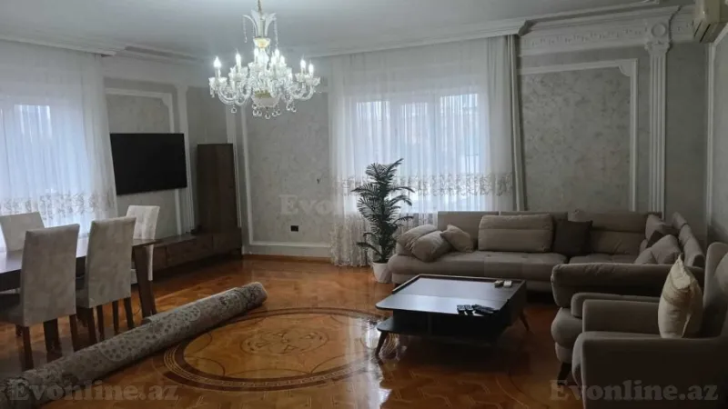 Kirayə verilir 4 otaqlı Mənzil Yeni tikili 170 m² Nəsimi r.